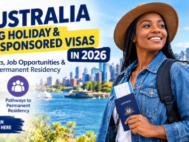 Australia Working Holiday Employer Sponsored Visas