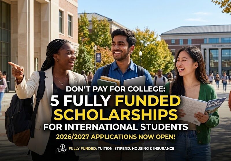 Fully Funded Scholarships for International Students
